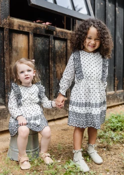 Baybala Vivi Dress In Tuxedo