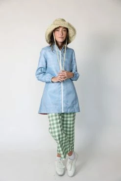 Byrdie Golf Social Wear Double Down Windbreaker, Striped Wear