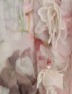 Zimmermann Dancer Flutter Dress, Alabaster Garden Floral Wear