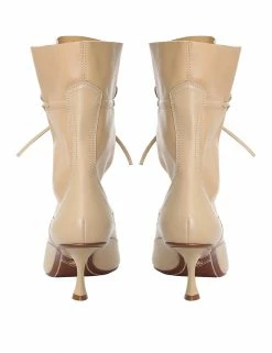 Zimmermann Soft Gathered Tie Boot, Wheat