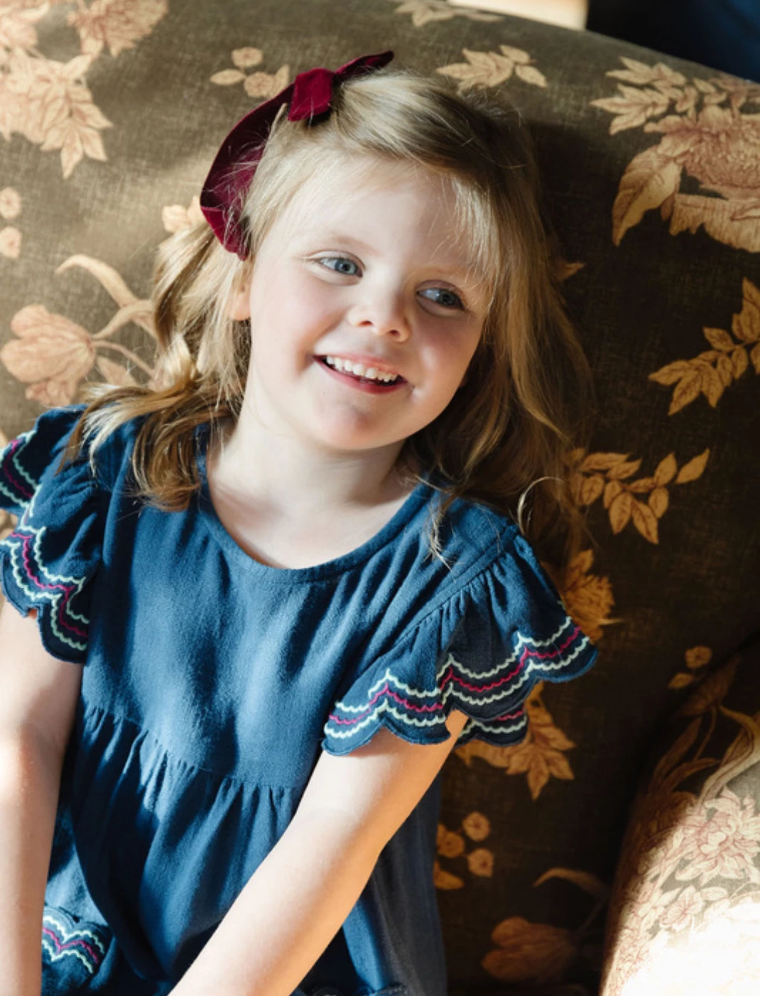 Baybala Georgia Dress In Marine For Kids 4 Baybala Georgia Dress In Marine For Kids