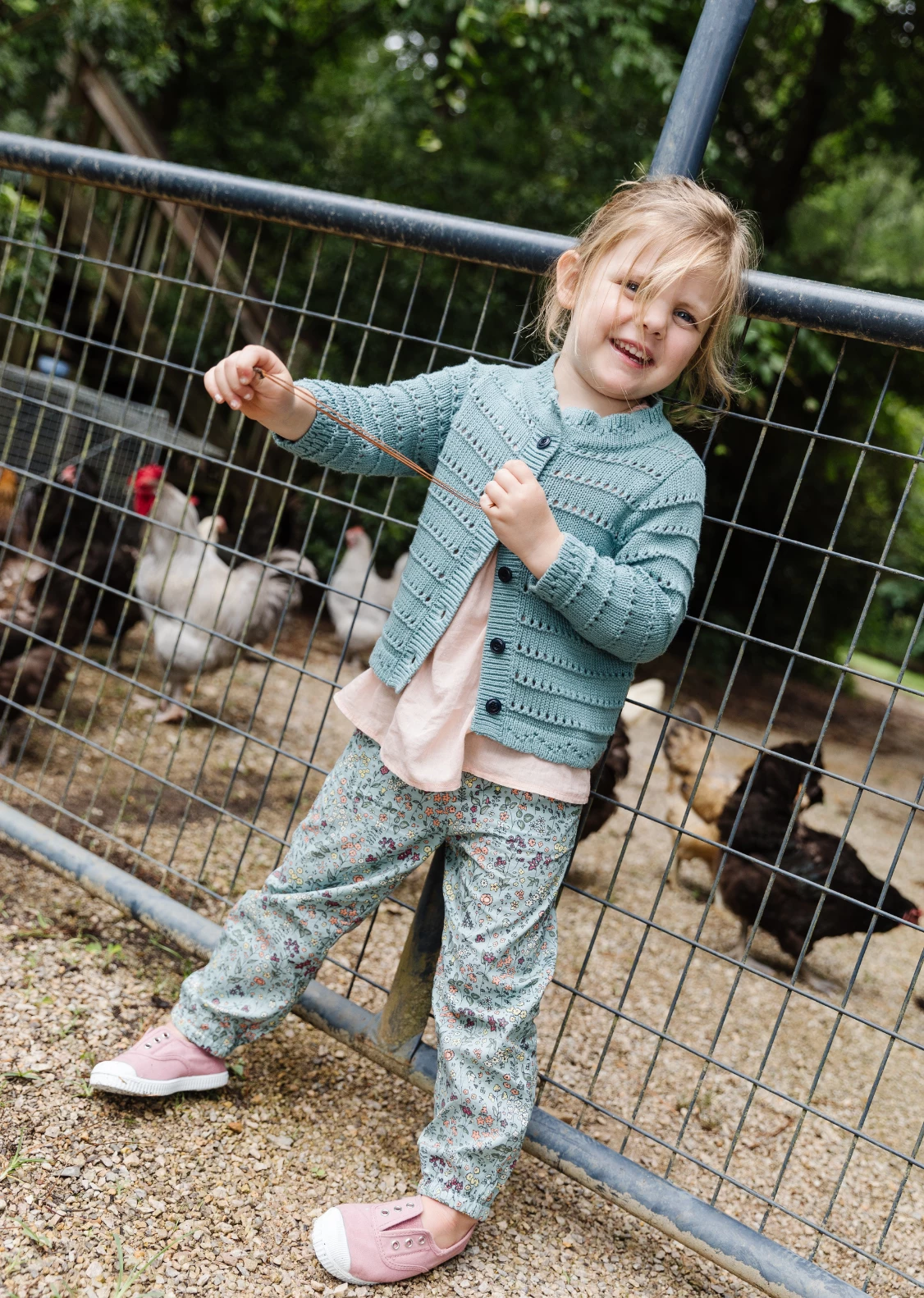 Baybala Frances Cardigan In Rainwashed 2 Baybala Frances Cardigan In Rainwashed