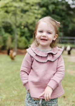 Baybala Addie Sweatshirt In Blossom For Kids