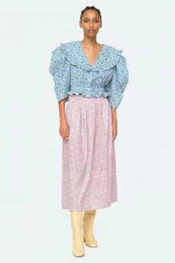 Sea NY Wear Ida Skirt, Lilac