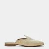 Le Monde Béryl Wear Venetian Mule In Embroidered Sand Raffia