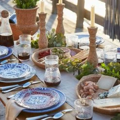 Juliska Live Le Panier White/Delft Dinner Plate