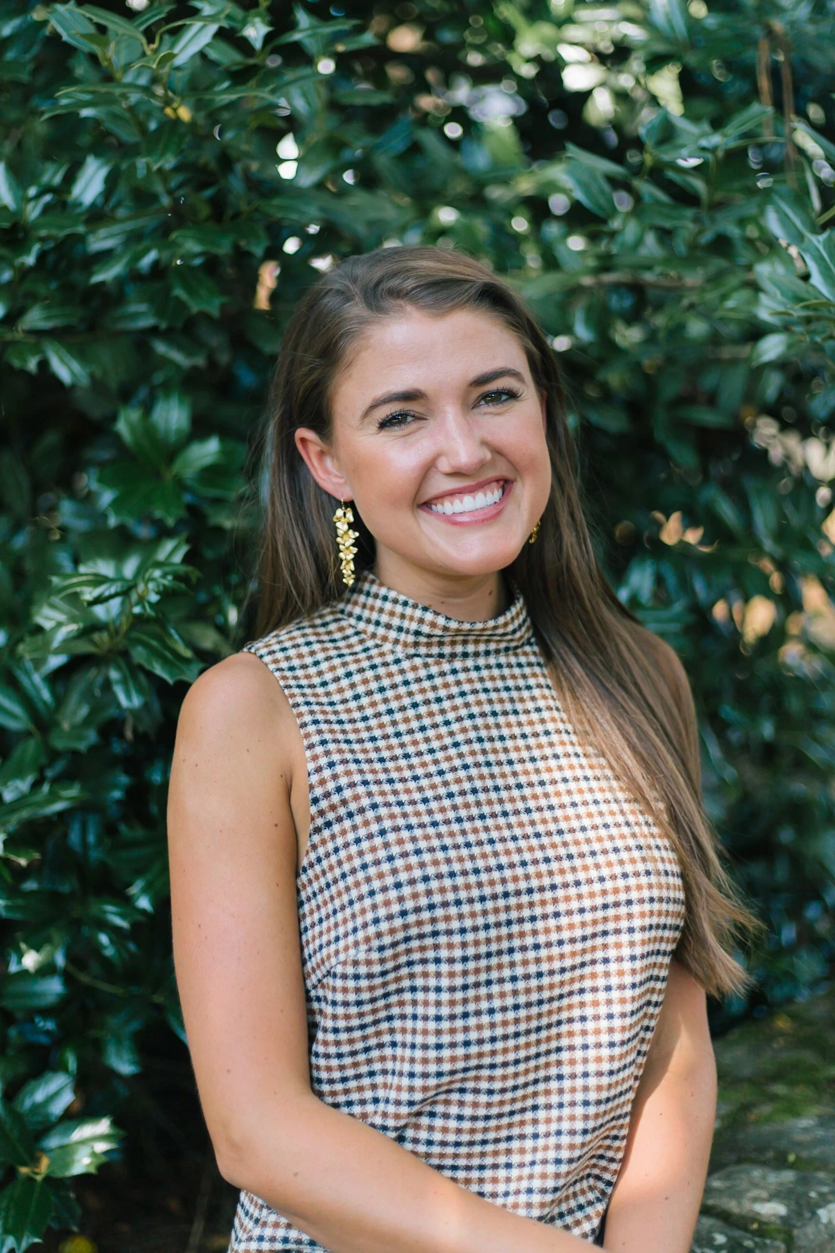 M Donohue Collection Molly Gold Flower Earrings 2 M Donohue Collection Molly Gold Flower Earrings