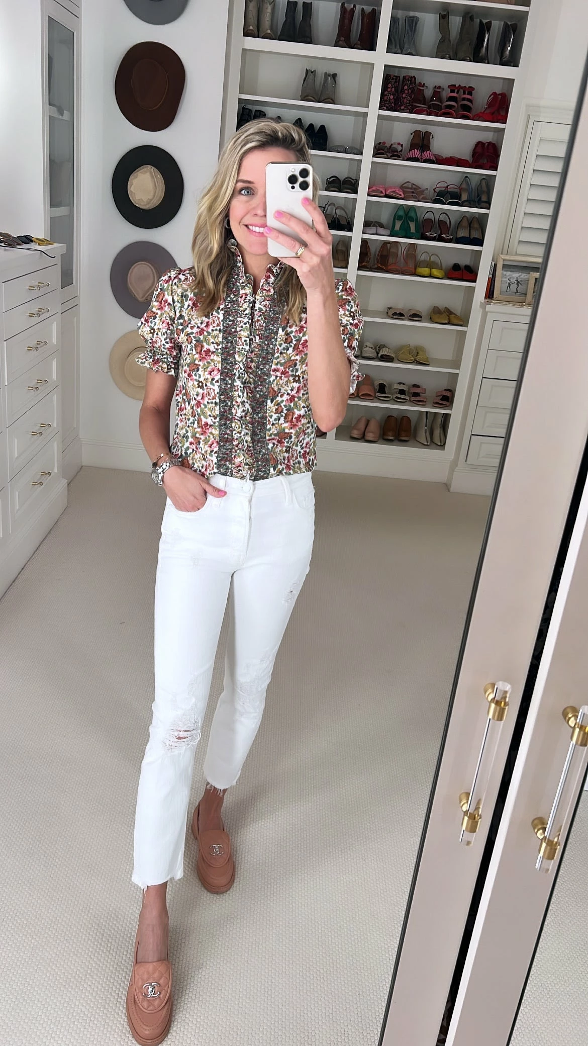 LZ’s Favorite Mother Denim, White 4 LZ’s Favorite Mother Denim, White