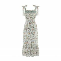 Loretta Caponi Armida Dress, Vintage Flowers