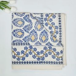 Maison Margaux Live Bali Blue Tablecloth
