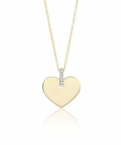 Aurelia Demark ACCESSORIES Heart Pendant Necklace