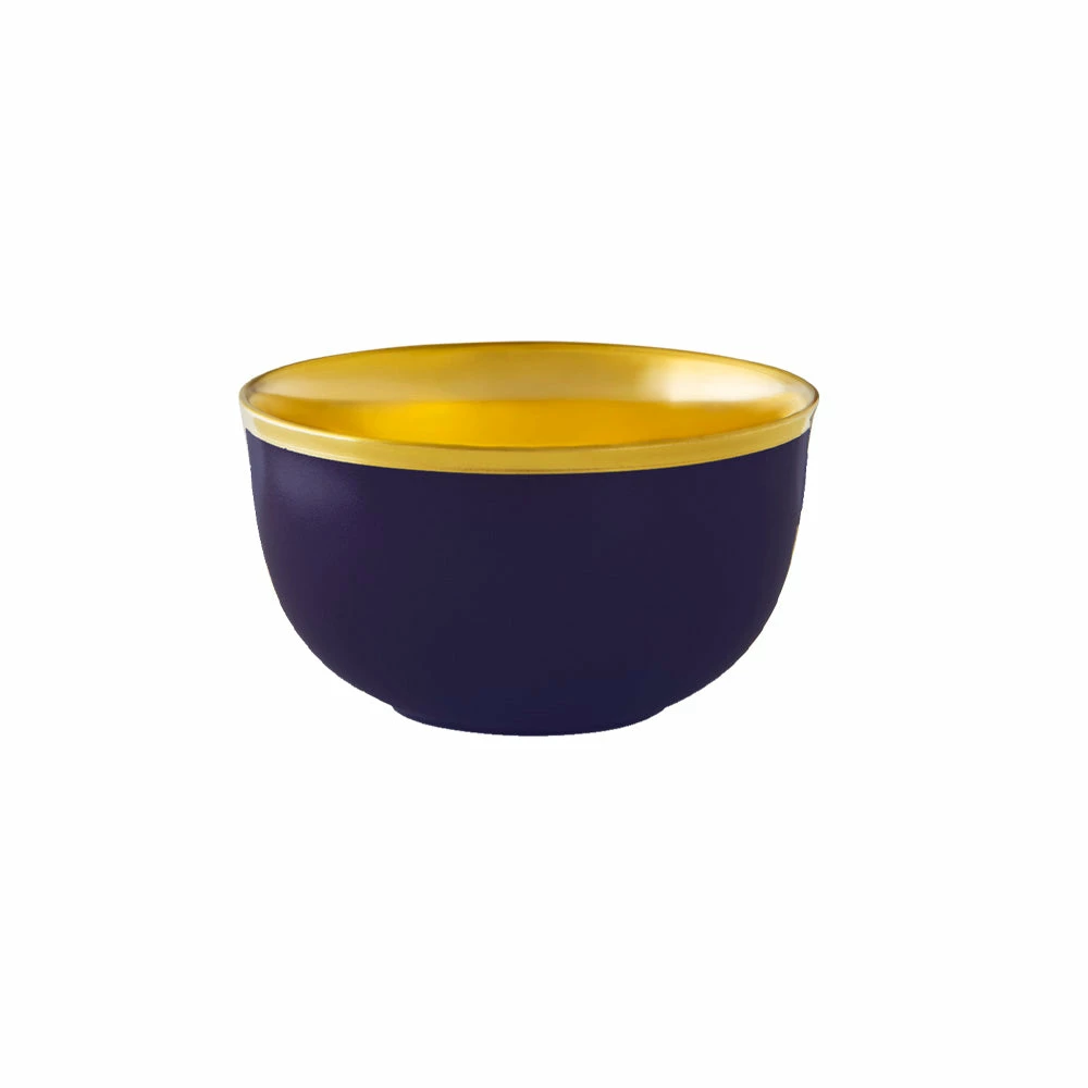 Augarten Porcelain Dinnerware Champagne Bowl Fond Inside Gold Cobalt Blue 1 Augarten Porcelain Dinnerware Champagne Bowl Fond Inside Gold Cobalt Blue