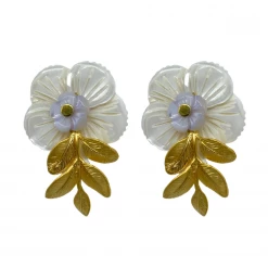 M Donohue Collection Wear Amelia Lavender Earrings