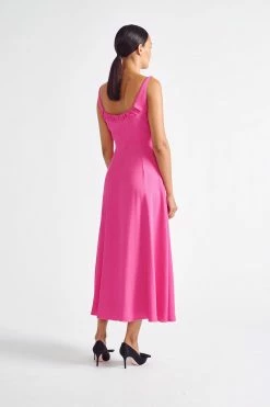 Emilia Wickstead Angela Dress, Pink 5 Emilia Wickstead Angela Dress, Pink