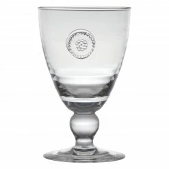 Juliska Berry & Thread Glassware Footed Goblet Live