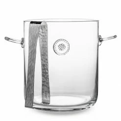 Juliska Berry & Thread Ice Bucket W/ Tongs
