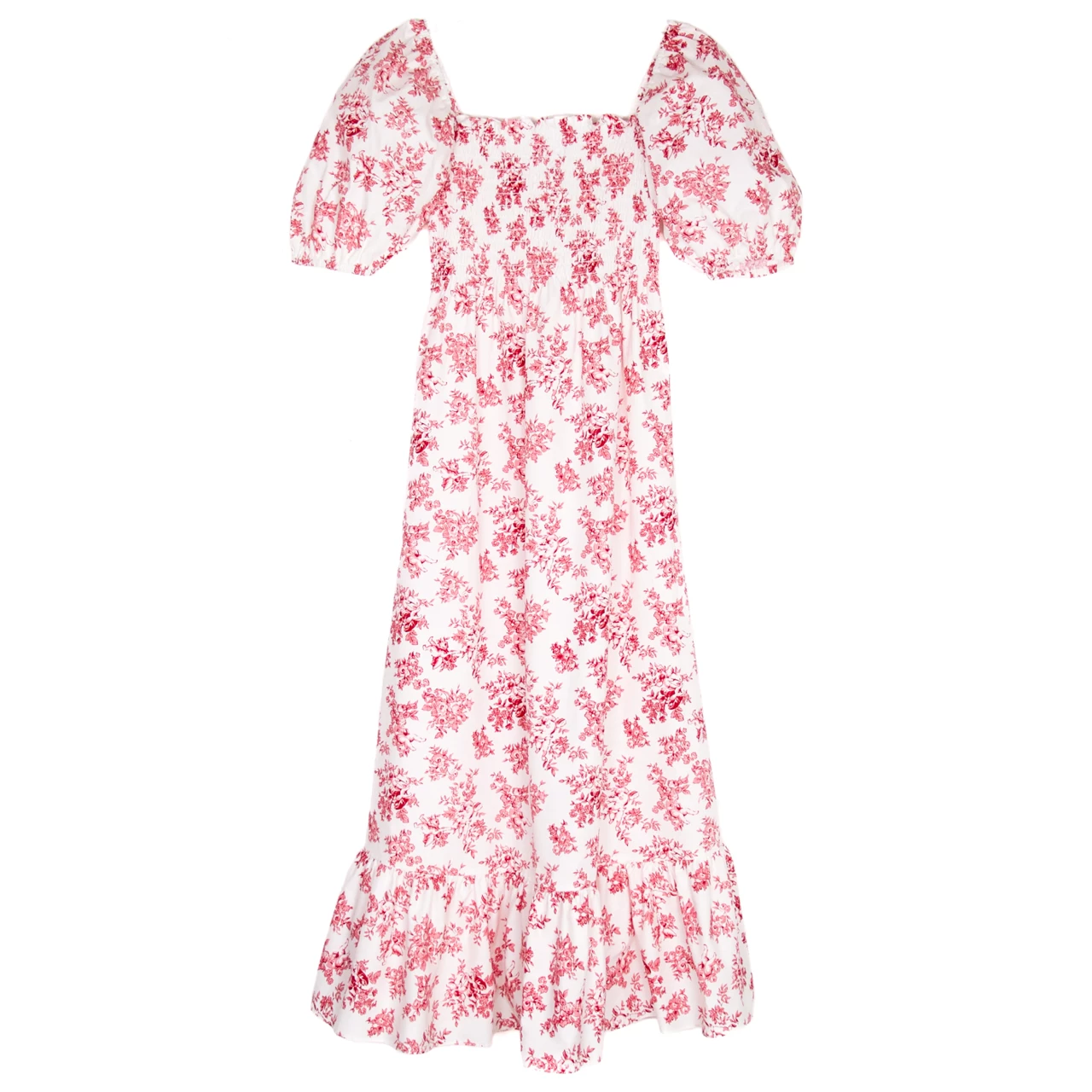 Bailey Harrison The Alice Dress - Red Toile Cherub 1 Bailey Harrison The Alice Dress - Red Toile Cherub