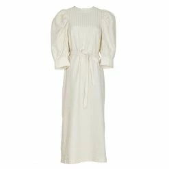 Baum Und Pferdgarten Alya Dress, White Creme Stripe Wear