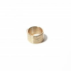 Campbell + Charlotte Wear Found Cigar Band Ring - Tourmaline