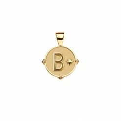 Jane Win JW Letter Coin Pendant Wear 30 Jane Win JW Letter Coin Pendant Wear