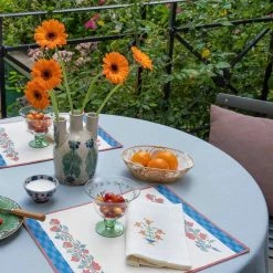 Malaika Linens BLOSSOM PLACEMAT Live