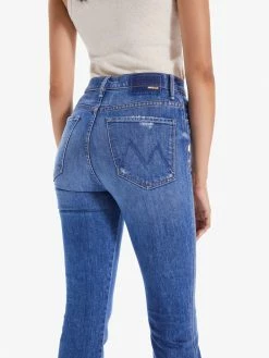 MOTHER High Waisted Smokin Double Ankle, Broken Record