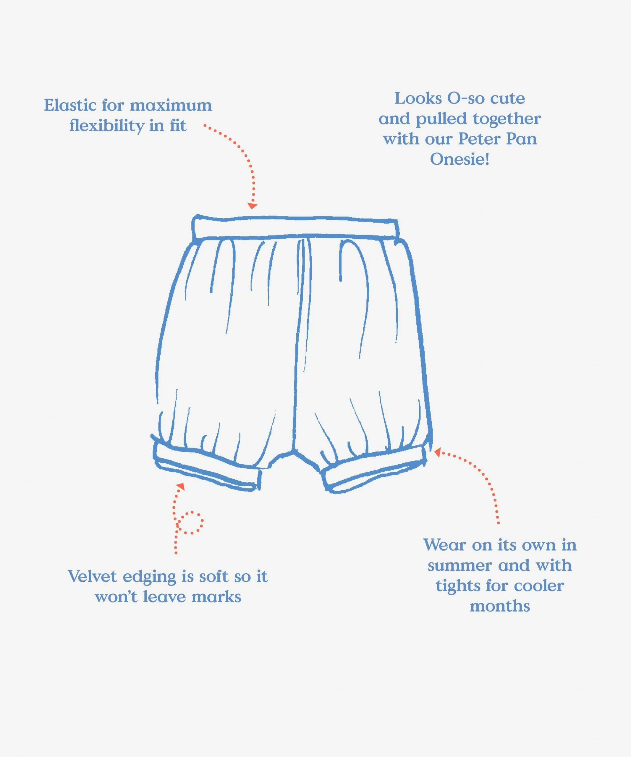 Oso & Me Althea Bloomer, Floral 3 Oso & Me Althea Bloomer, Floral