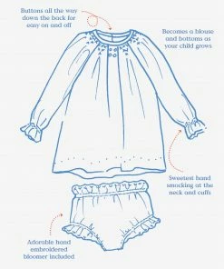 Oso & Me For Kids Willa Dress, Rose