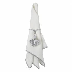 Mode Living Bel Air Napkins S/4 Silver