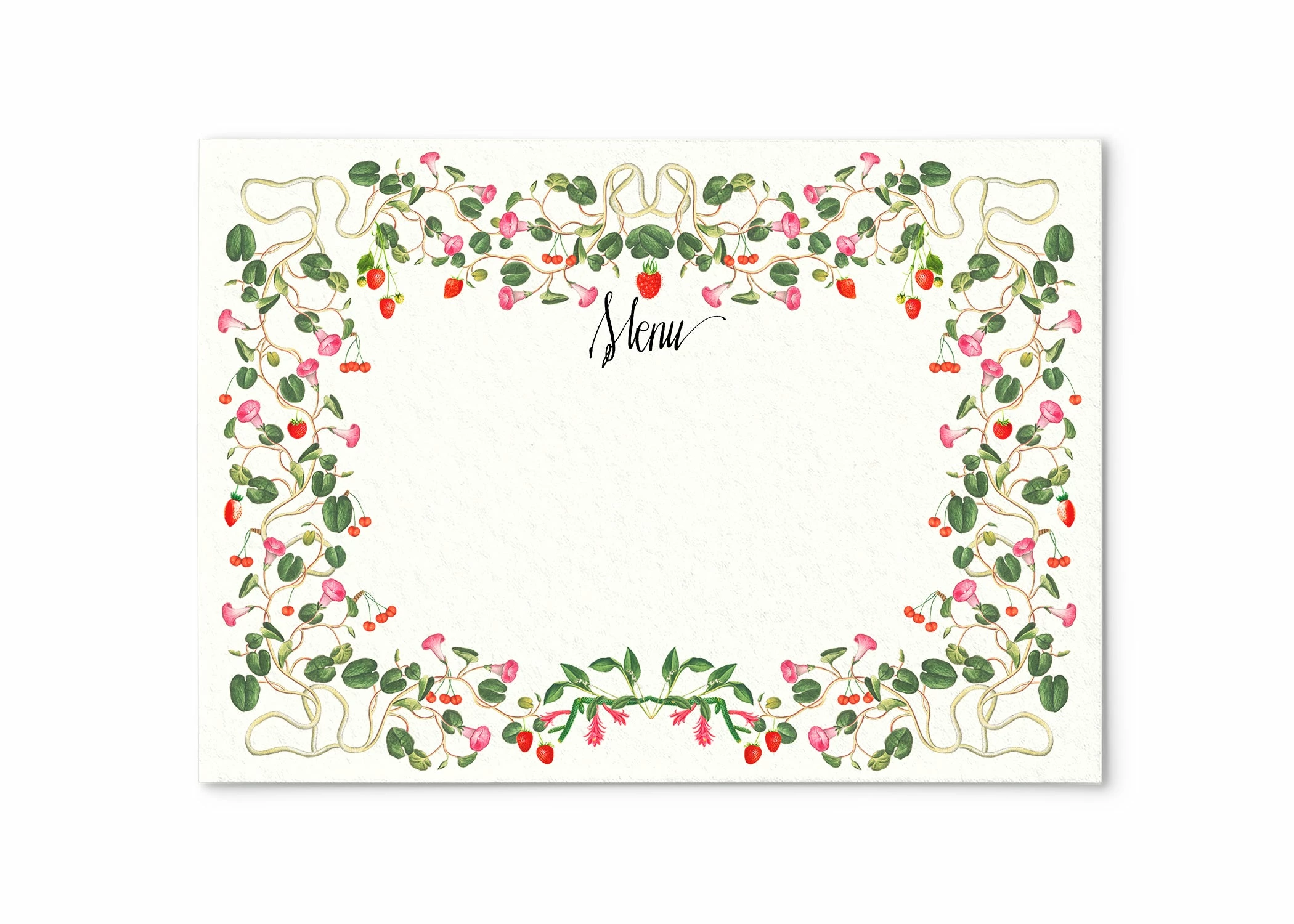 Casa Felix Berry Pom Pom Menus 1 Casa Felix Berry Pom Pom Menus