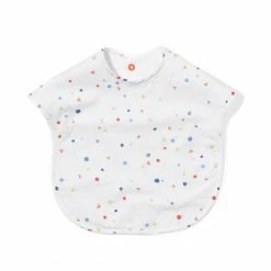 Oso & Me Waterproof Bib, Signature Dot For Kids