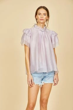 Hunter Bell Blair Top, Sweet Lilac