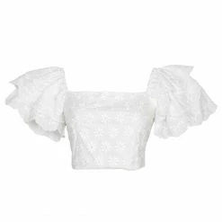 Caroline Constas Estelle Top, White