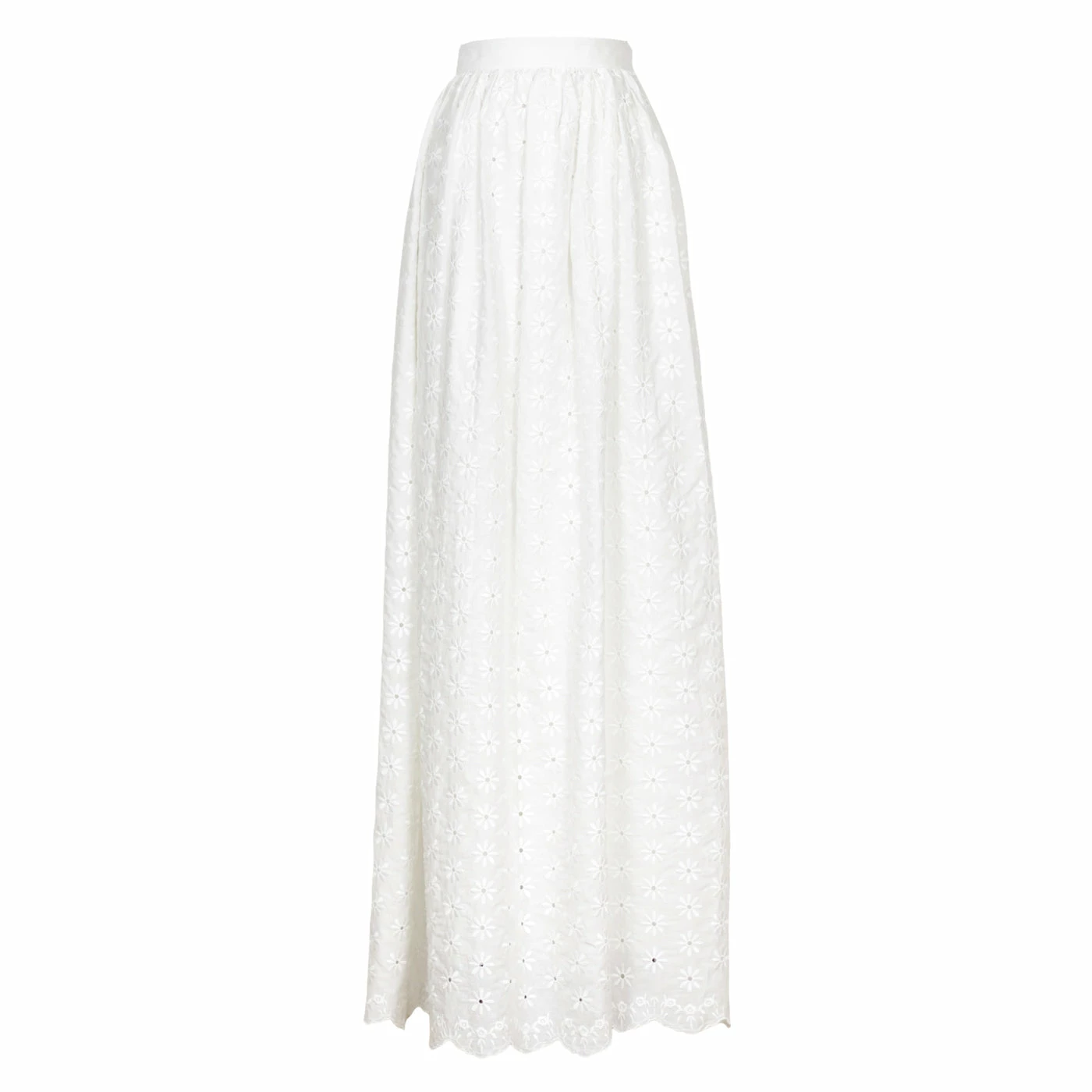 Caroline Constas Kassandra Skirt, White 1 Caroline Constas Kassandra Skirt, White