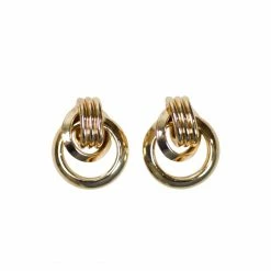 Casa Clara Violeta Earring, Gold Wear