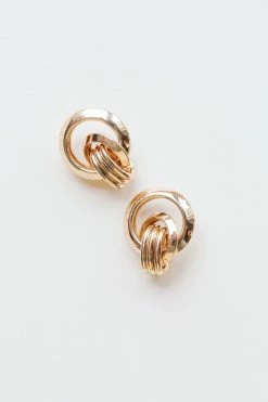 Casa Clara Violeta Earring, Gold Wear