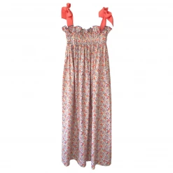 Casey Marks Jaime Dress In Coral Floral Wear