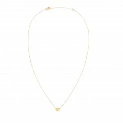 Campbell + Charlotte Wear The Edge Ferris Wheel Charm Necklace - Gold