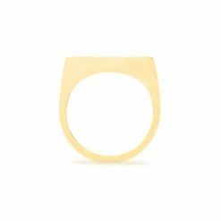 Campbell + Charlotte The Edge Straight Stacking Ring - Multi Color Sapphire