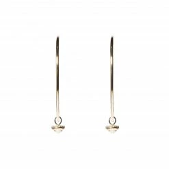 Campbell + Charlotte Evolve Hoop Charm Earrings - Diamond Wear