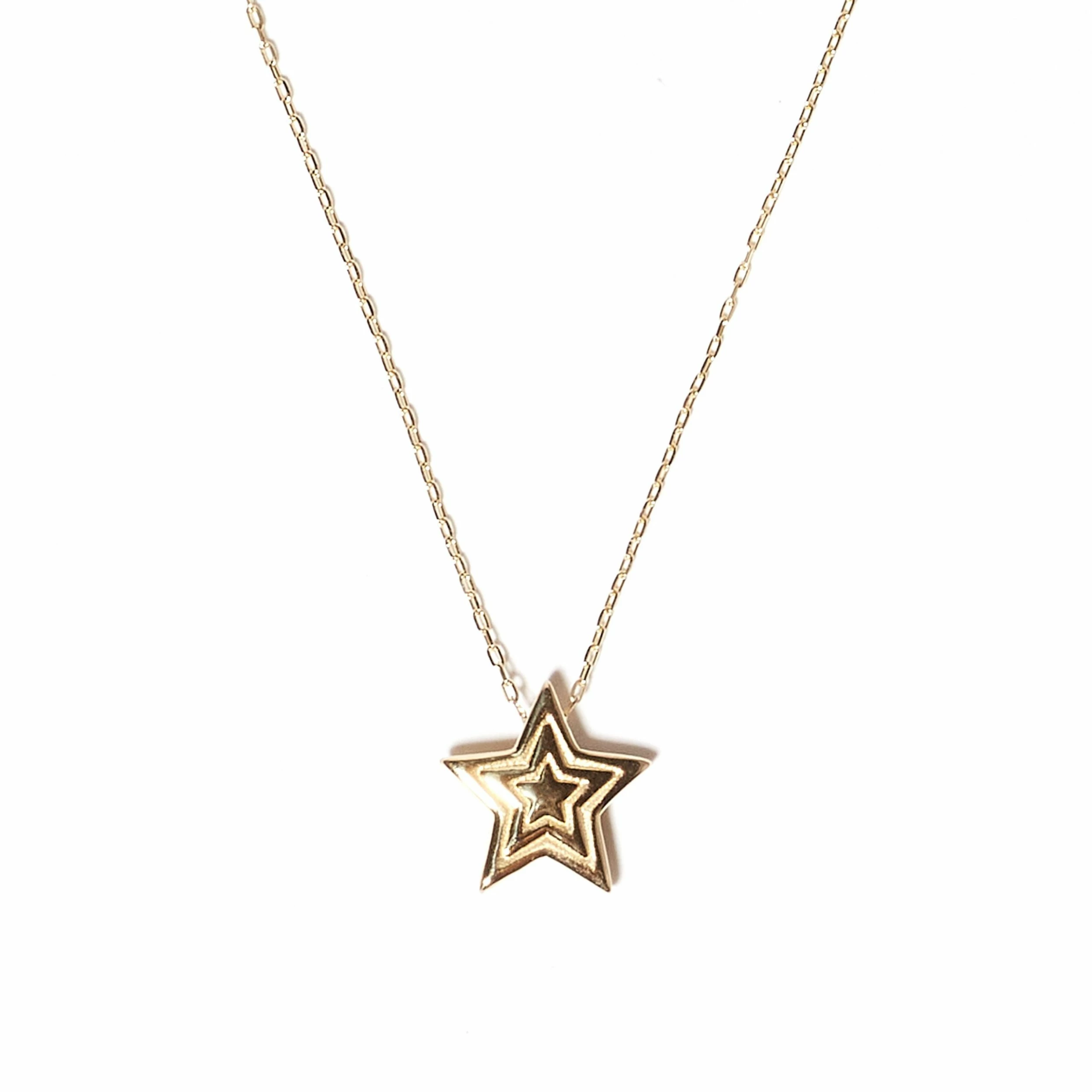 Campbell + Charlotte Mini Juju Star Charm Necklace 1 Campbell + Charlotte Mini Juju Star Charm Necklace