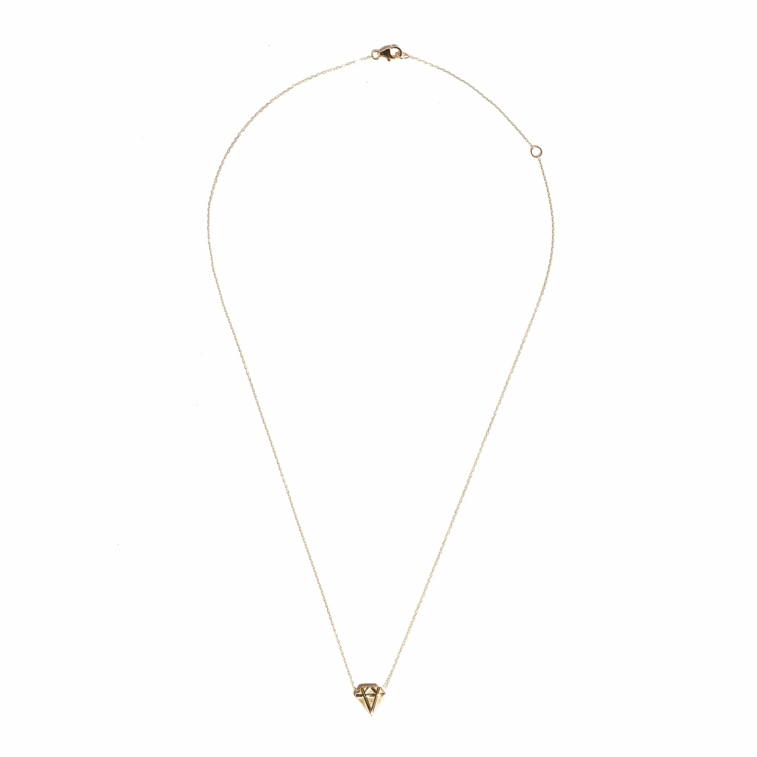 Campbell + Charlotte Wear Mini Juju Diamond Charm Necklace 3 Campbell + Charlotte Wear Mini Juju Diamond Charm Necklace