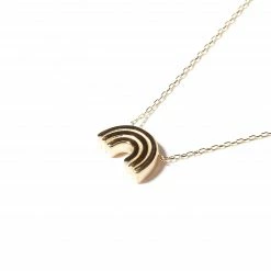 Campbell + Charlotte Wear Mini Juju Rainbow Charm Necklace