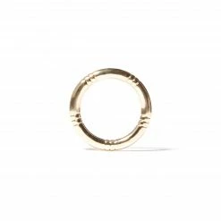 Campbell + Charlotte The Crew Stacking Ring - Etched