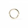 Campbell + Charlotte Wear The Crew Stacking Ring - Etched & Diamond