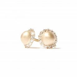 Campbell + Charlotte The Crew Dome Stud Earrings - Mini Wear