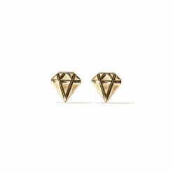 Campbell + Charlotte Mini Juju Diamond Stud Earrings