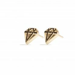 Campbell + Charlotte Mini Juju Diamond Stud Earrings