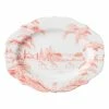 Juliska Serving Pieces Country Estate Petal Pink 15" Serving Platter