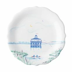 Juliska Country Estate Seaside Party Plates, Assorted Set/4 Live 7 Juliska Country Estate Seaside Party Plates, Assorted Set/4 Live